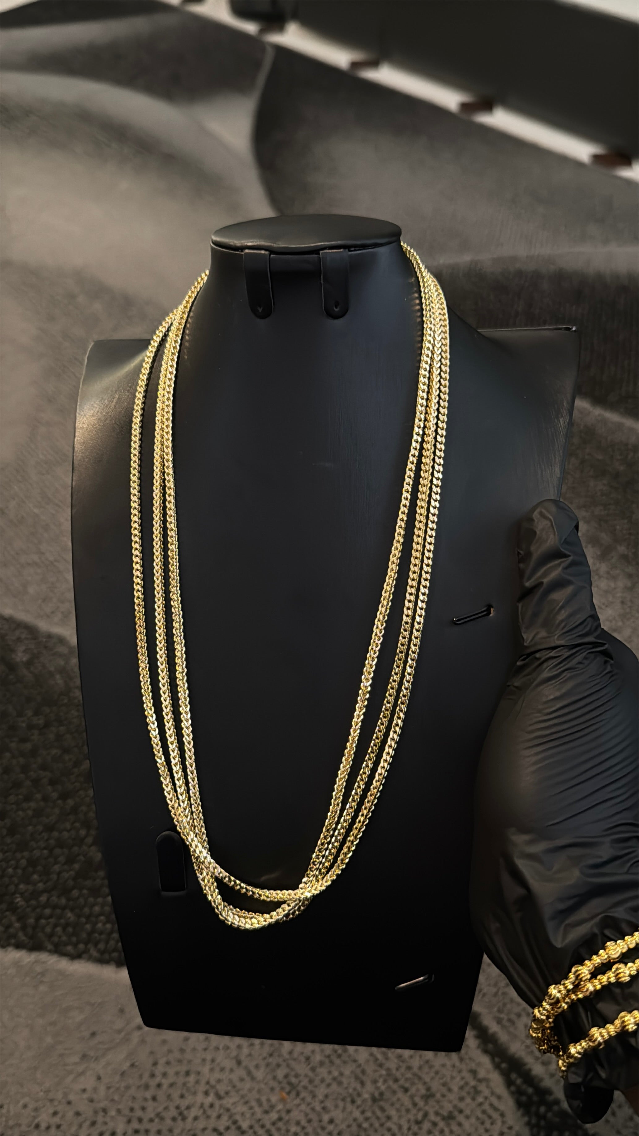 Franco Gold Lookalike Chain Necklace