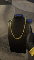Cuban link Gold Lookalike Chain Necklace