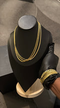 Slim Carpet Gold Lookalike Chain Necklace