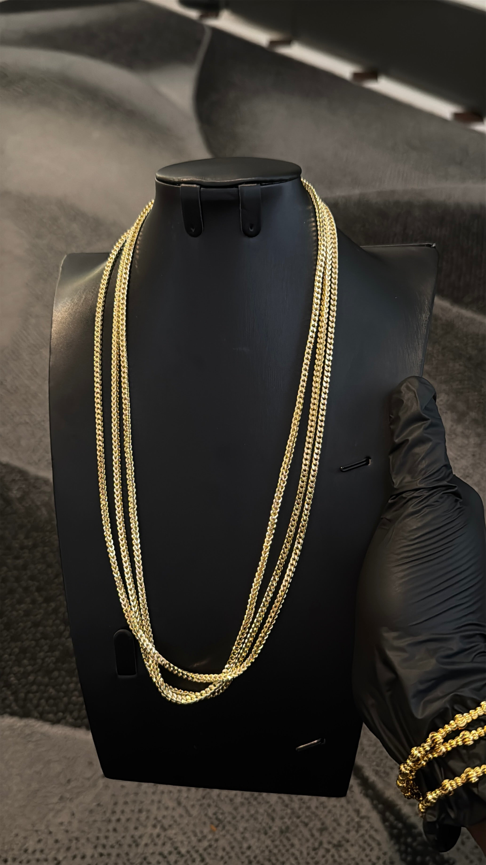 Franco Gold Lookalike Chain Necklace
