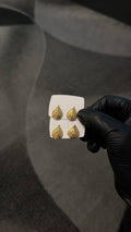 Royal Teardrop Stud Earrings