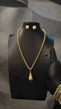 Gold Seashell Chain & Pendant Only Gold Lookalike Combo
