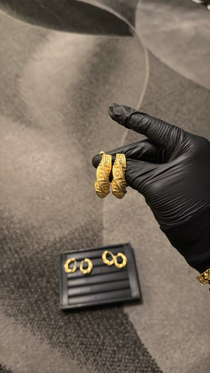 Athena Heritage Gold lookalike Earrings