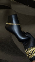 Imperial Greek Key Anklet