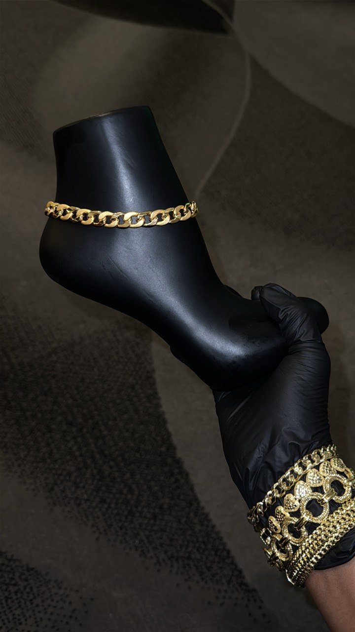 Luxe Cuban Link Anklet