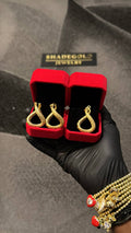 Infinity Loop Pendant & Earrings Set