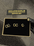 Petite Braided Hoop Earrings