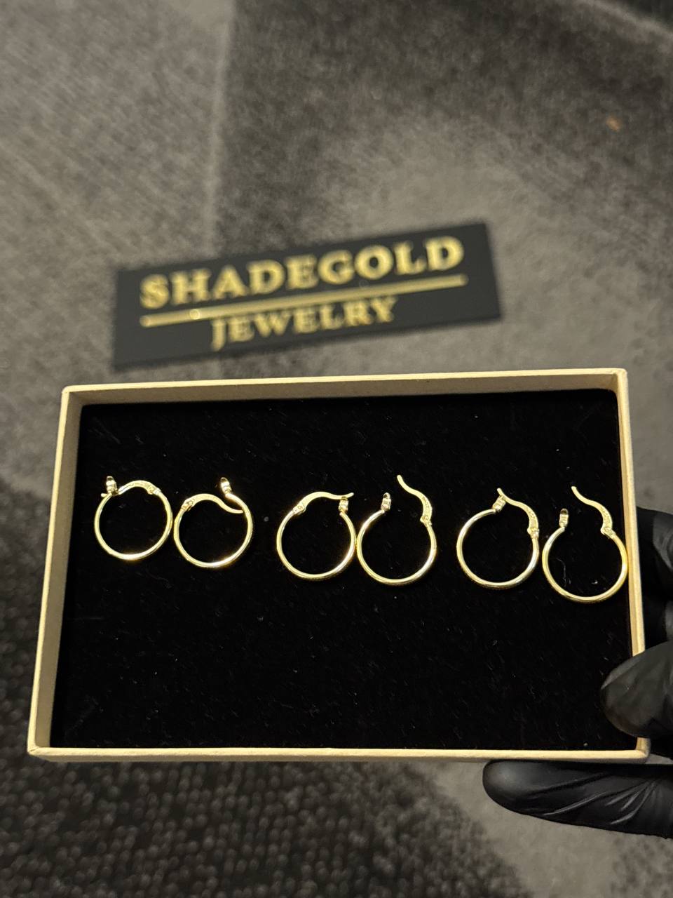 Classic Gold Hoop Earrings