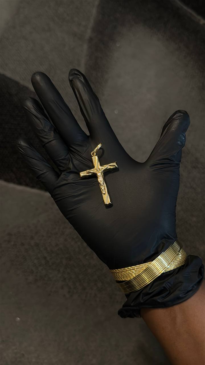 Gold Crucifix Pendant