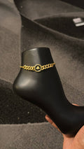 Luxury Medallion Gold Anklet