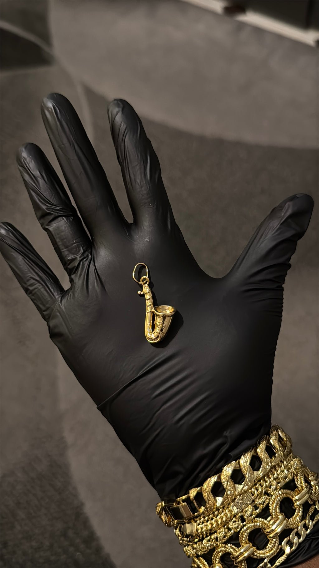 Trumpet Gold lookalike Pendant