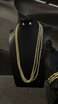 Carpet Big Hole Gold Lookalike Chain Necklace