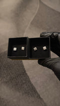 STD S008  Gold Stud Earrings