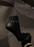 Minimalist Heart Charm Gold Anklet