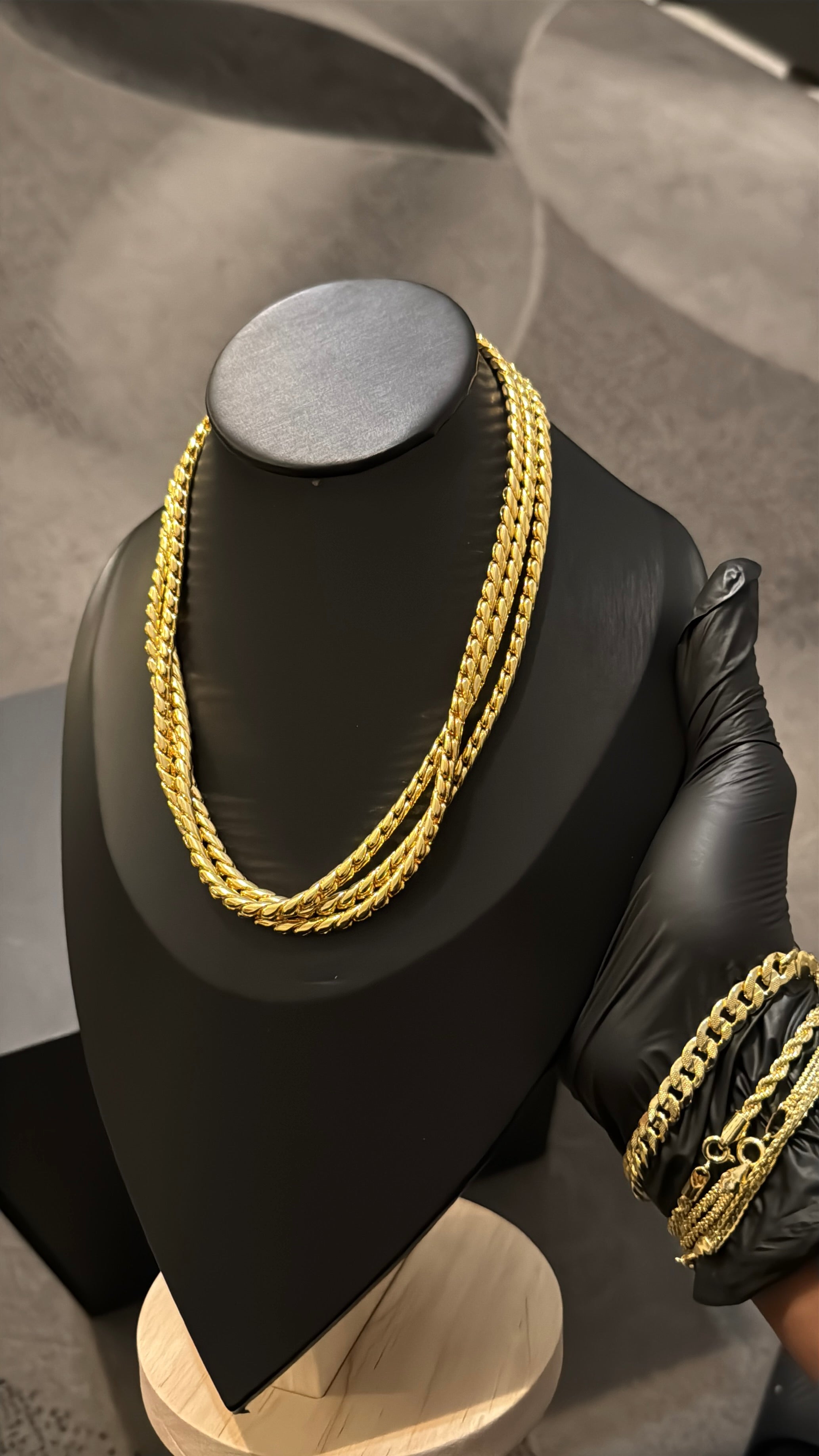 Bulk Rope Gold Lookalike Chain Necklace
