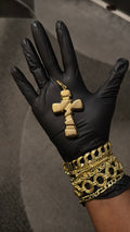 Golden Cross Gold lookalike Pendant
