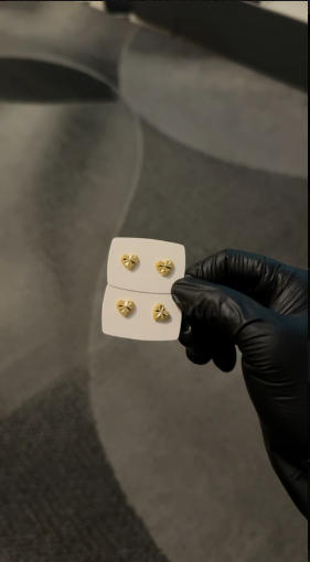 Mini Heart Stud Earrings