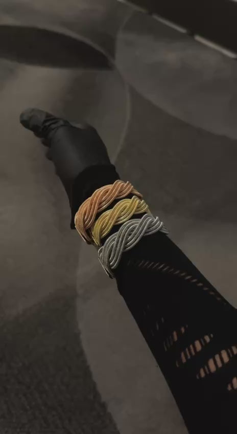 Trinity Twist Cuff Bracelet