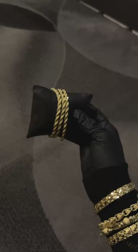 Golden Rope Luxe Bracelet